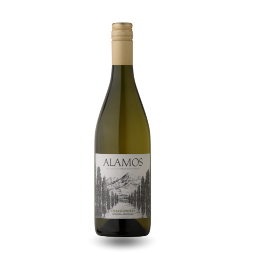 Alamos Chardonnay Catena Zapata Chardonnay argentino vino blanco argentino Mendoza Argentina wine Argentine Chardonnay vinos de altura Mendoza white wine Argentina vino blanco premium Alamos Wines Chardonnay Mendoza vino para pescados y mariscos bodegas argentinas Catena wines Argentine white wine