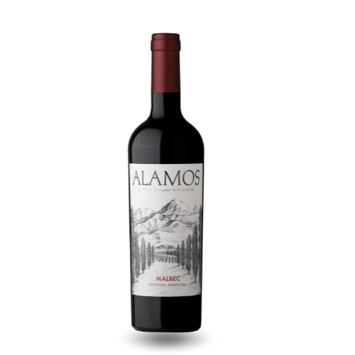 Alamos Malbec Catena Zapata Malbec argentino vino tinto argentino Mendoza Argentina wine Argentine Malbec vinos de altura Mendoza red wine Argentina vino premium argentino Alamos Wines Malbec Mendoza vino para carnes bodegas argentinas Catena wines Argentine red wine