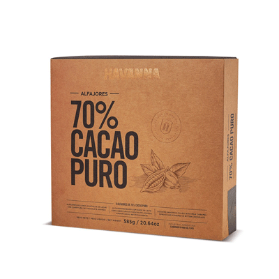 Havanna 70 % Cacao 9 uds