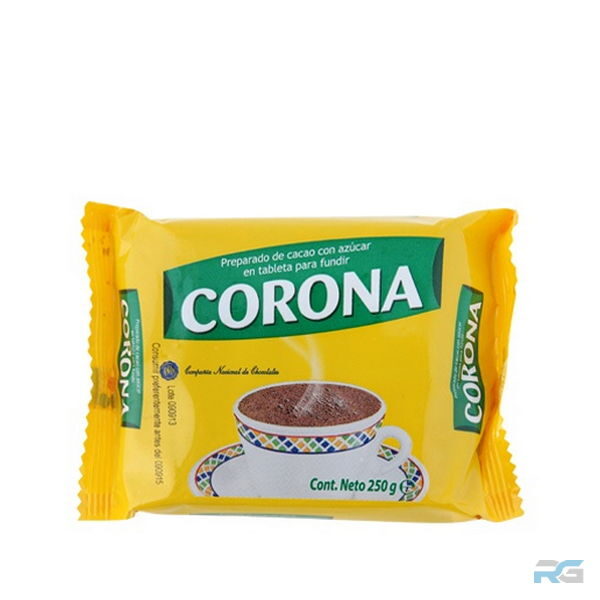 Chocolate Taza Corona 250 gr
