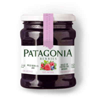 Mermelada Patagonia Berries - Sabor Frutos del Bosque 352 g