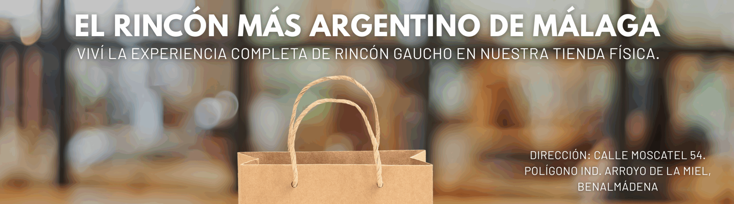 En Rincón Gaucho Málaga te ofrecemos la mayor variedad de productos argentinos en España y Europa: carnes, vinos, yerbas mate, dulces, alfajores, tapas de empanadas y mucho más. Nuestra tienda física en Málaga es el punto de encuentro para los amantes de la gastronomía argentina. Aquí podés descubrir nuevos sabores, conocer nuestras marcas exclusivas y recibir asesoramiento personalizado.